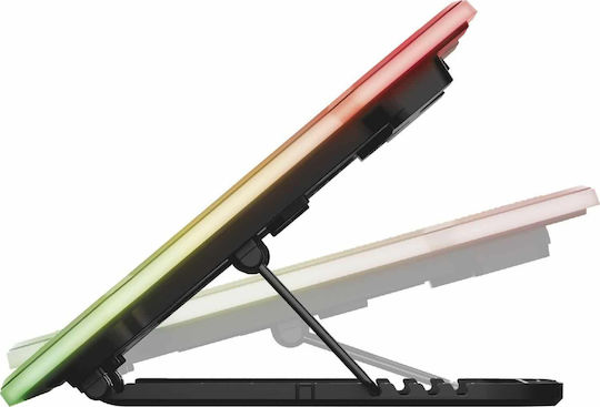 Trust GXT 1126 Aura Cooling Pad για Laptop έως 17.3" με 1 Ανεμιστήρα και Φωτισμό
