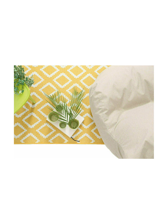 Royal Carpet Flox 3 Χαλί Ορθογώνιο Καλοκαιρινό Ψάθινο Yellow