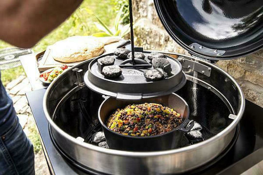 Napoleon Dutch Oven Tiefer Topf aus Gusseisen 6Es / 28cm