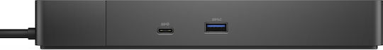 Dell WD19S USB-C Docking Station με HDMI/DisplayPort 4K PD Ethernet και συνδεση 3 Οθονών Μαύρο