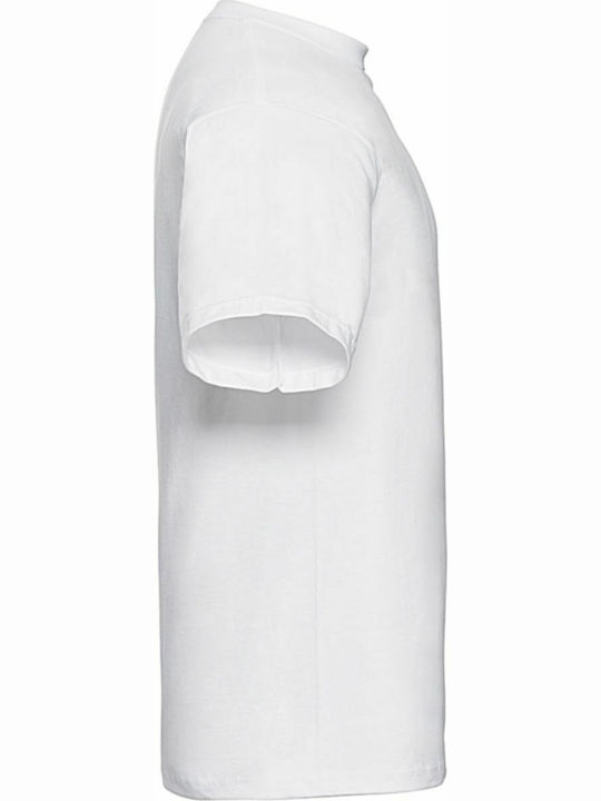 Russell Europe Classic Heavyweight T Men's Short Sleeve Promotional T-Shirt White