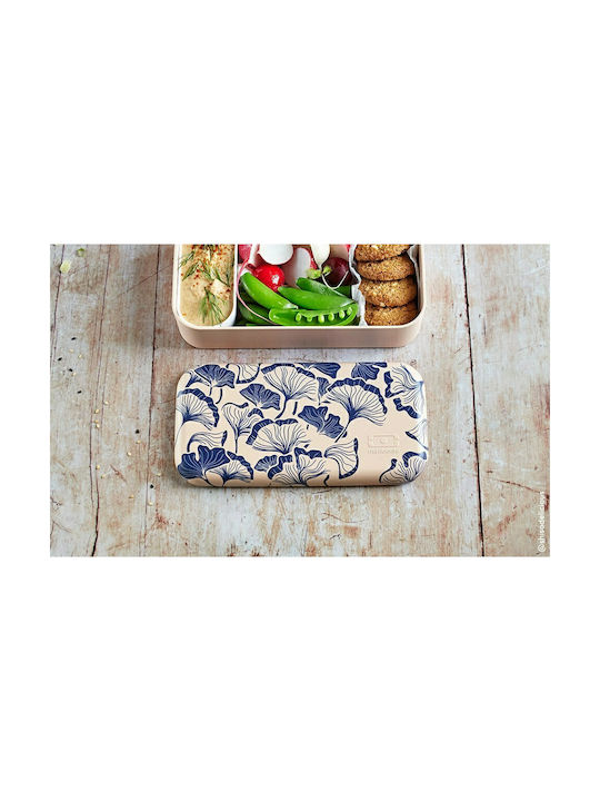 Monbento Microwave Plastic Lunch Box Original Graphic Ginkgo 1000ml