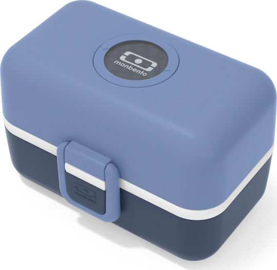 Monbento Tresor Πλαστικό Παιδικό Σετ Φαγητού 0.8lt Μπλε 16 x 10.4 x 9.2εκ.