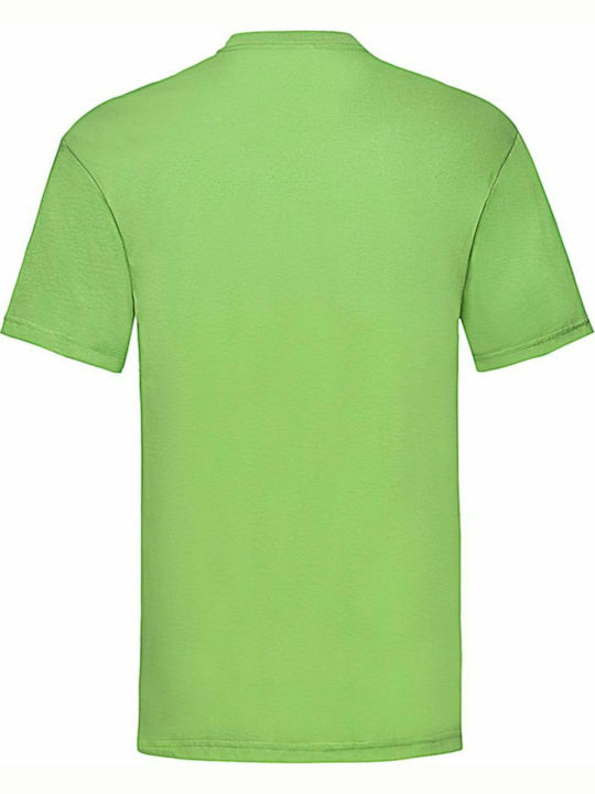 Fruit of the Loom Valueweight Τ Men's Short Sleeve Promotional T-Shirt Lime