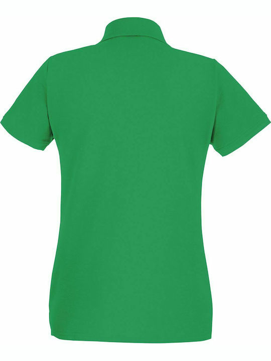 Fruit of the Loom Premium Women's Short Sleeve Promotional Blouse Kelly green 63-030-47