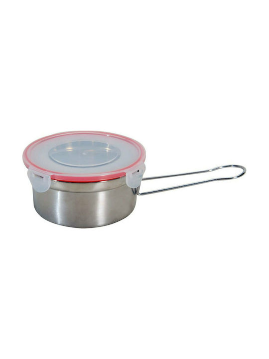 Venus Δοχείο Φαγητού Inox Ασημί 12x12cm