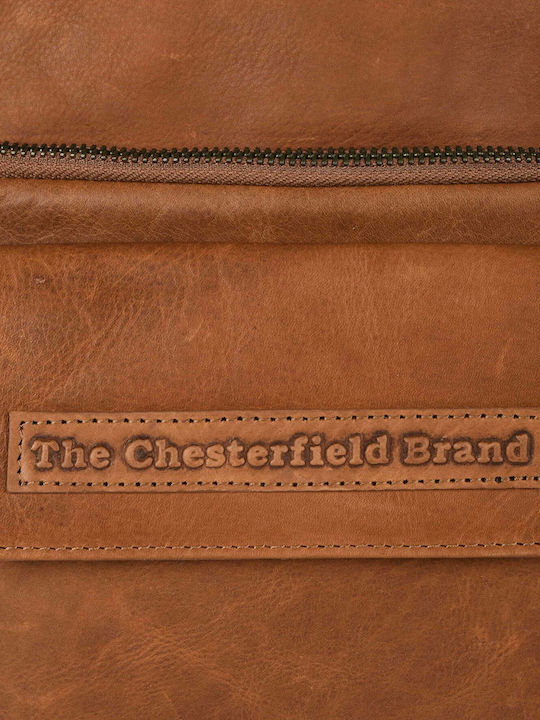 Leather Men's Bag Shoulder / Crossbody Tabac Brown