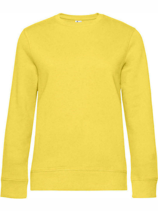 B&C Queen Women's Long Sleeve Promotional Blouse Yellow Fizz