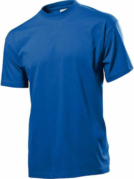 Stedman Classic-T Men's Short Sleeve Promotional T-Shirt Bright Royal