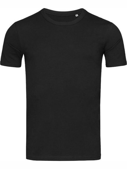 Stedman Morgan Ανδρικό Διαφημιστικό T-shirt Κοντομάνικο Black Opal