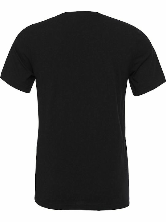 Bella Canvas Jersey 3001 Men's Short Sleeve Promotional T-Shirt Black