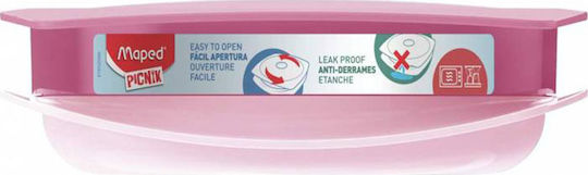 Maped Picnik Lunchbox Kunststoff Pink Geeignet für die Mikrowelle 900ml 1Stück