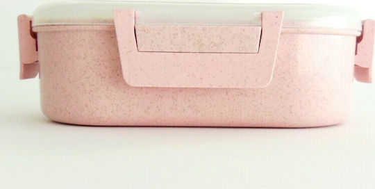 Ecolife Light Кутия за храна Inox Light Pink С Прегради 900ml