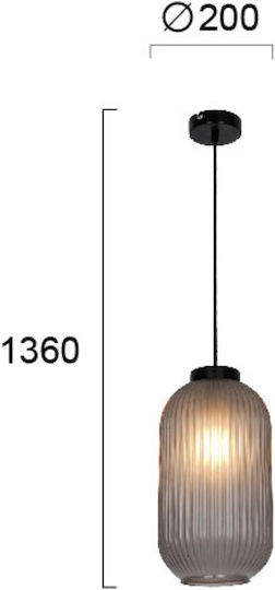 Viokef Astor Pendant Light 20x33cm Viokef Astor Pendant Light 20x33cm