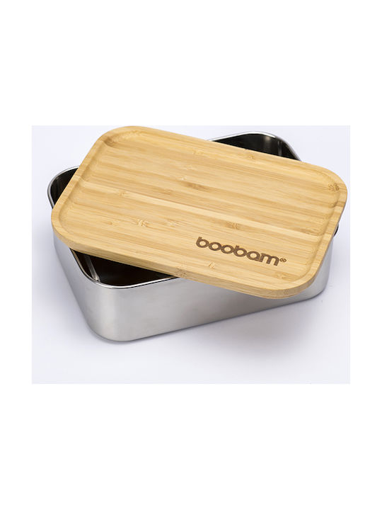 Boobam Inox Lunch Box Ware Beige 1200ml