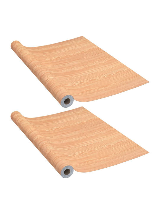 Decorative Sticker Door Ahorn 2pcs 210x90cm vidaXL