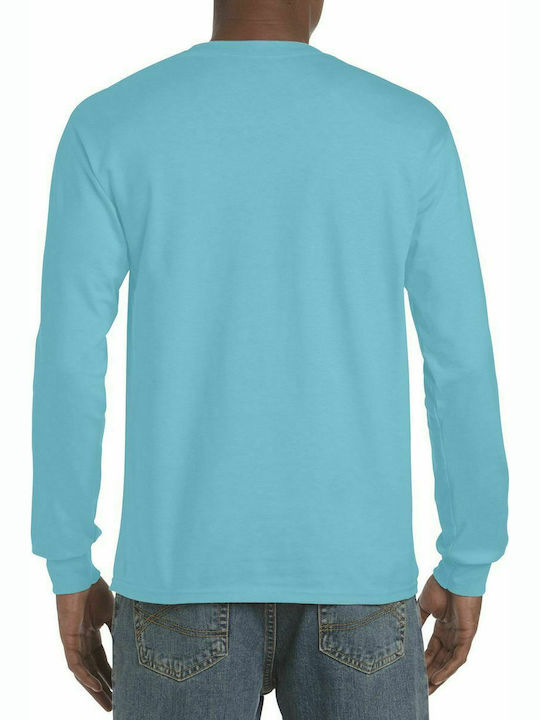 Gildan Hammer Men's Long Sleeve Promotional Sweatshirt Lagoon Blue H400-21G