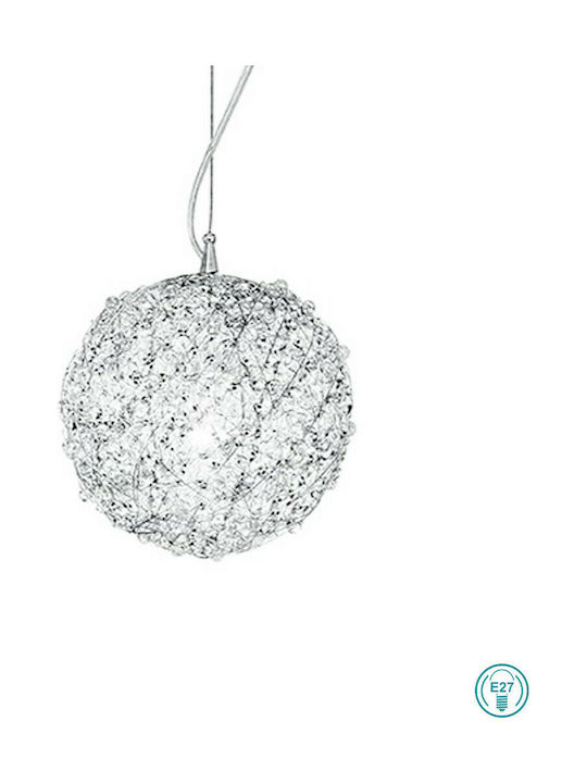 Fan Europe Astra/S20 Pendant Lamp with Crystals E27 Gray