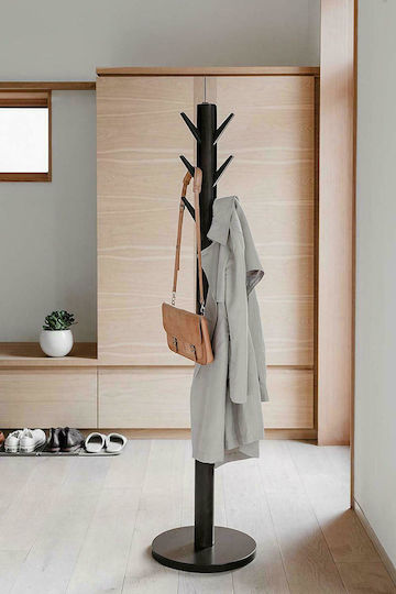 Umbra Wooden Coat Rack 39.4x39.4x165cm Umbra Wooden Coat Rack 39.4x39.4x165cm