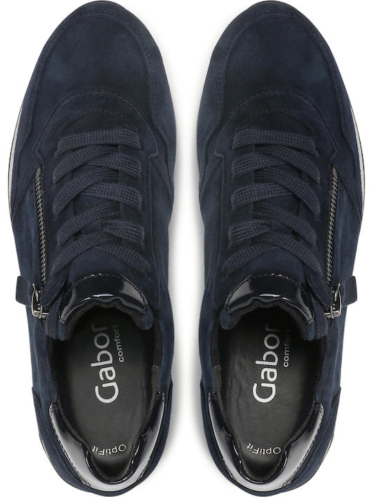 Adidași Flatforms Pentru Femei Albastru Marin
