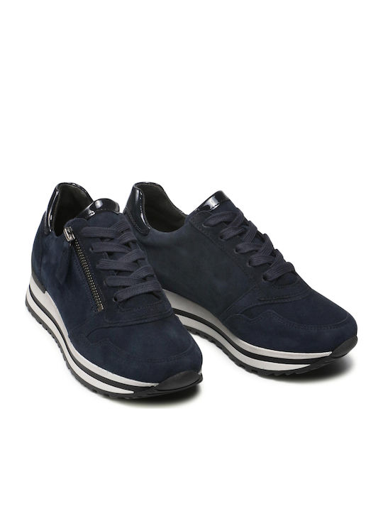 Adidași Flatforms Pentru Femei Albastru Marin