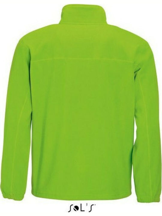 Sol's North Men's Long Sleeve Promotional Blouse Lime