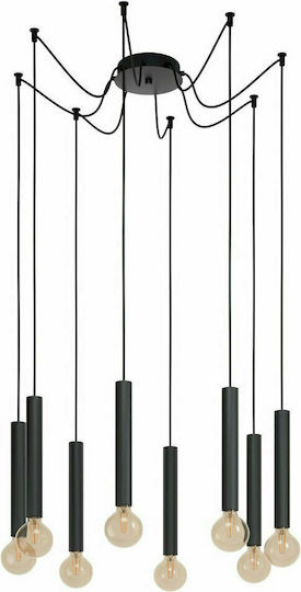 Eglo Cortenova Pendant Light Black for 5 Bulbs E27 35cm
