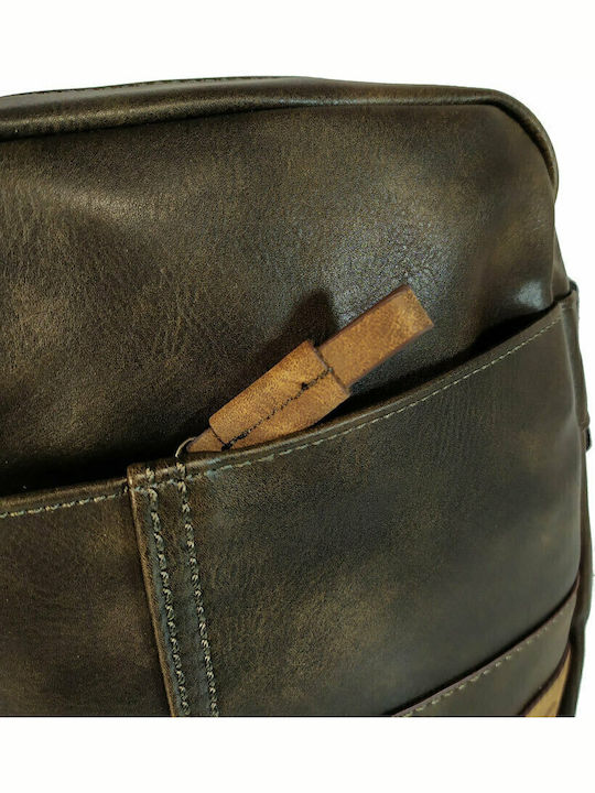 Laos Herrentasche Schulter / Crossbody Braun