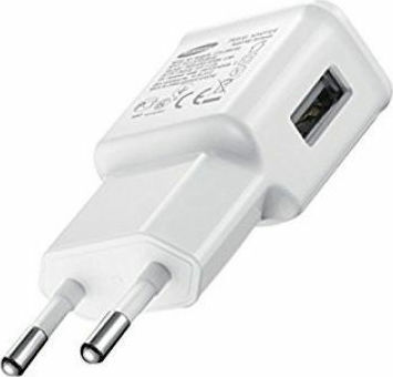Samsung Wall Adapter with USB-A port 10W in White Colour (ETA-U90E Bulk)