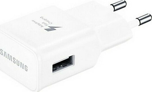 Samsung Charger with USB-A Port and Cable USB-C 15W Whites (EP-TA20EWE+EP-DN930CWE Retail)