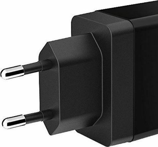 Anker Зарядно без кабел с 2 USB-A порта 24W Черен (PowerPort)