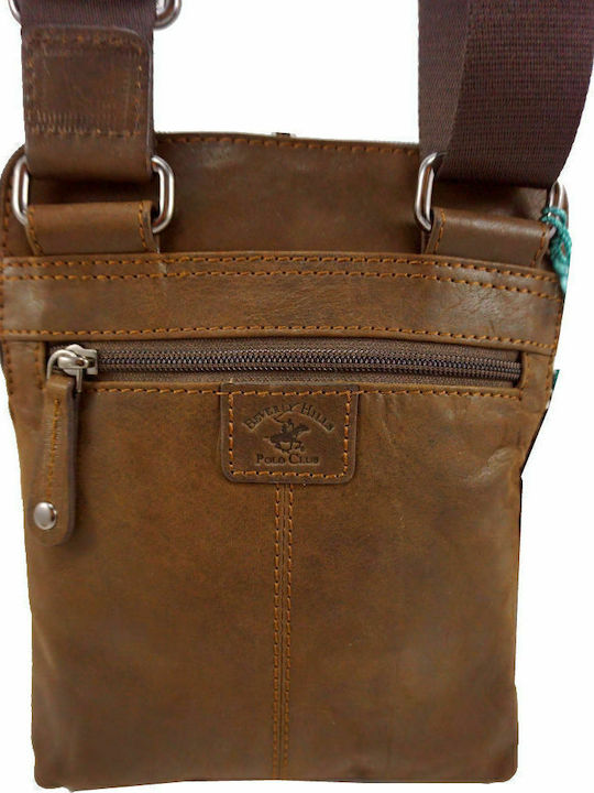 Leather Men's Bag Shoulder / Crossbody Brown