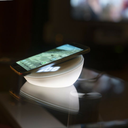 4Smarts Încărcător Wireless (Qi Pad) 10W Albς (VoltBeam N8 10W)
