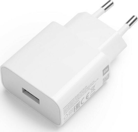 Xiaomi Φορτιστής Χωρίς Καλώδιο με Θύρα USB-A 18W Λευκός (MDY-10-EF)
