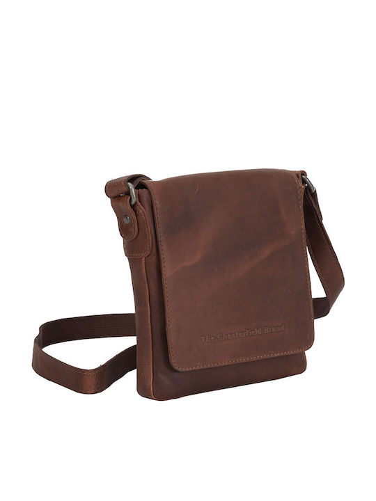 Leather Men's Bag Shoulder / Crossbody Brown