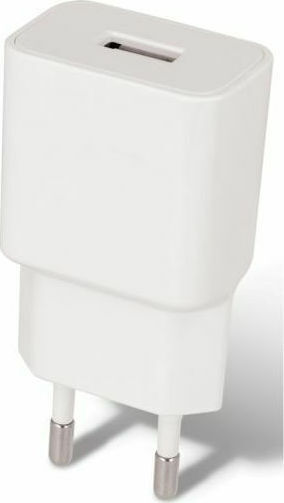 Maxlife Charger Without Cable with USB-A Port Whites (MXTC-01)
