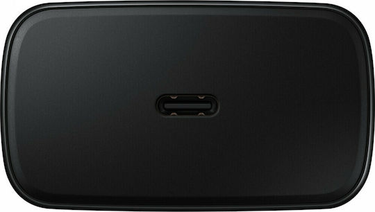 Samsung Φορτιστής με Θύρα USB-C και Καλώδιο USB-C - USB-C 45W Μαύρος (EP-TA845)