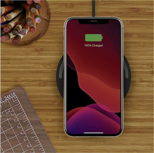 Belkin Ασύρματος Φορτιστής (Qi Pad) 10W Quick Charge 3.0 Μαύρος (Boost Charge)