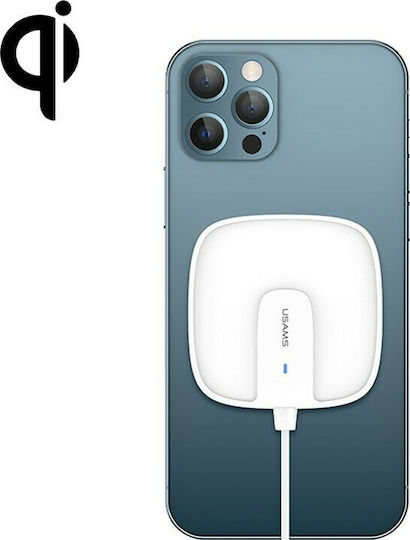 Usams Magsafe-Ladegerät 15W Weiß (US-CD159)