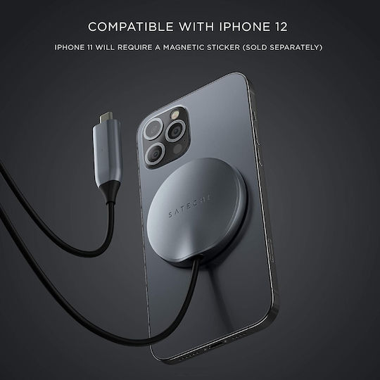 Satechi Încărcător Magsafe 7.5W Gri (ST-UCQIMCM)