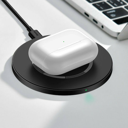 Baseus Wireless Charger (Qi Pad) Blacks (Simple)