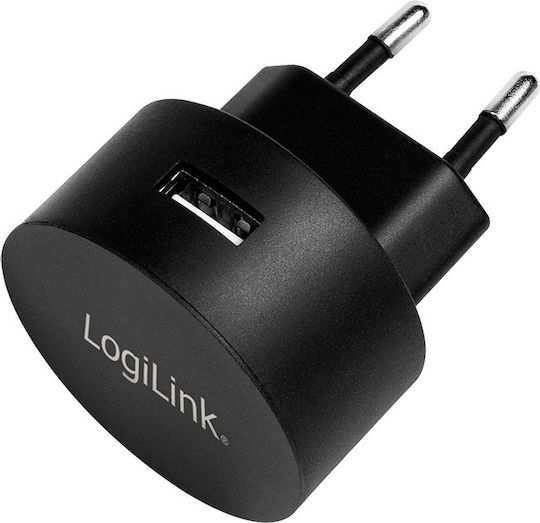 LogiLink Φορτιστής Χωρίς Καλώδιο με Θύρα USB-A 10.5W Μαύρος (PA0217)