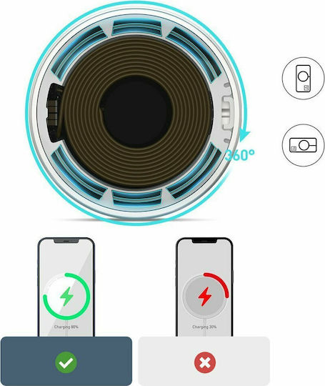 Baseus 15W Grün (Simple Mini Magnetic)