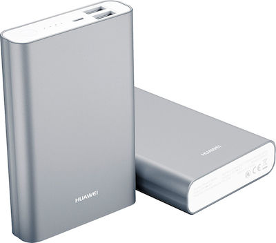 Huawei AP007 Power Bank 13000mAh με 2 Θύρες USB-A Γκρι