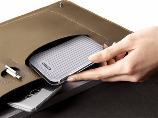 Awei P80K Power Bank 10000mAh mit USB-A Anschluss Silber