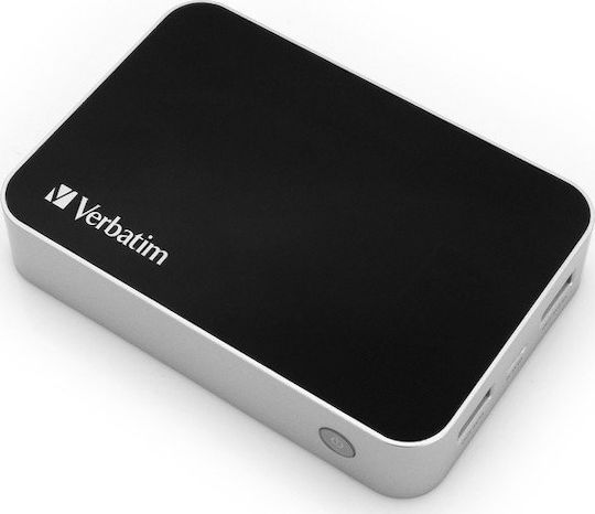 Verbatim Pocket Pack Power Bank 5200mAh mit USB-A Anschluss Schwarz