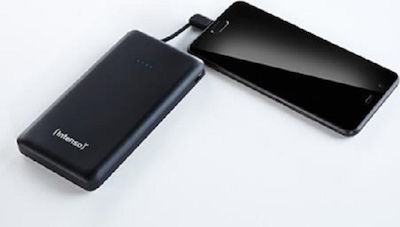 Intenso Q10000 Power Bank 10000mAh με 2 Θύρες USB-A Quick Charge 3.0 Μαύρο