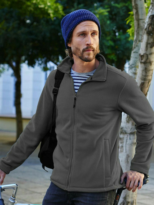 TRF557 Herren Fleecejacke Gray