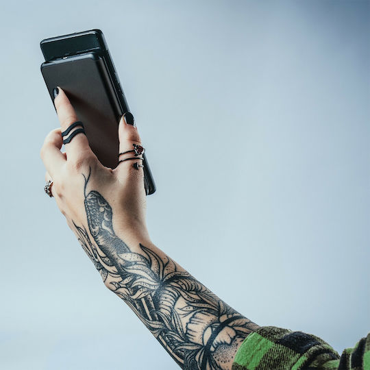 4Smarts StickyVolt Power Bank 5000mAh με Θύρα USB-A Μαύρο
