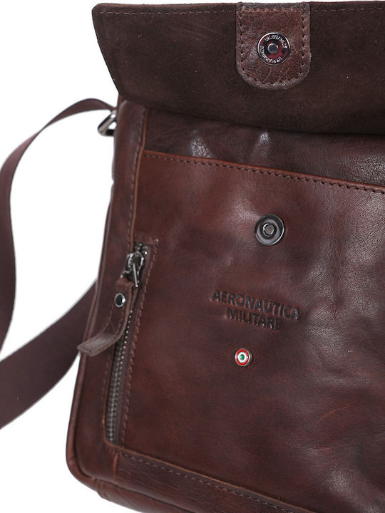 Leather Men's Bag Shoulder / Crossbody Brown